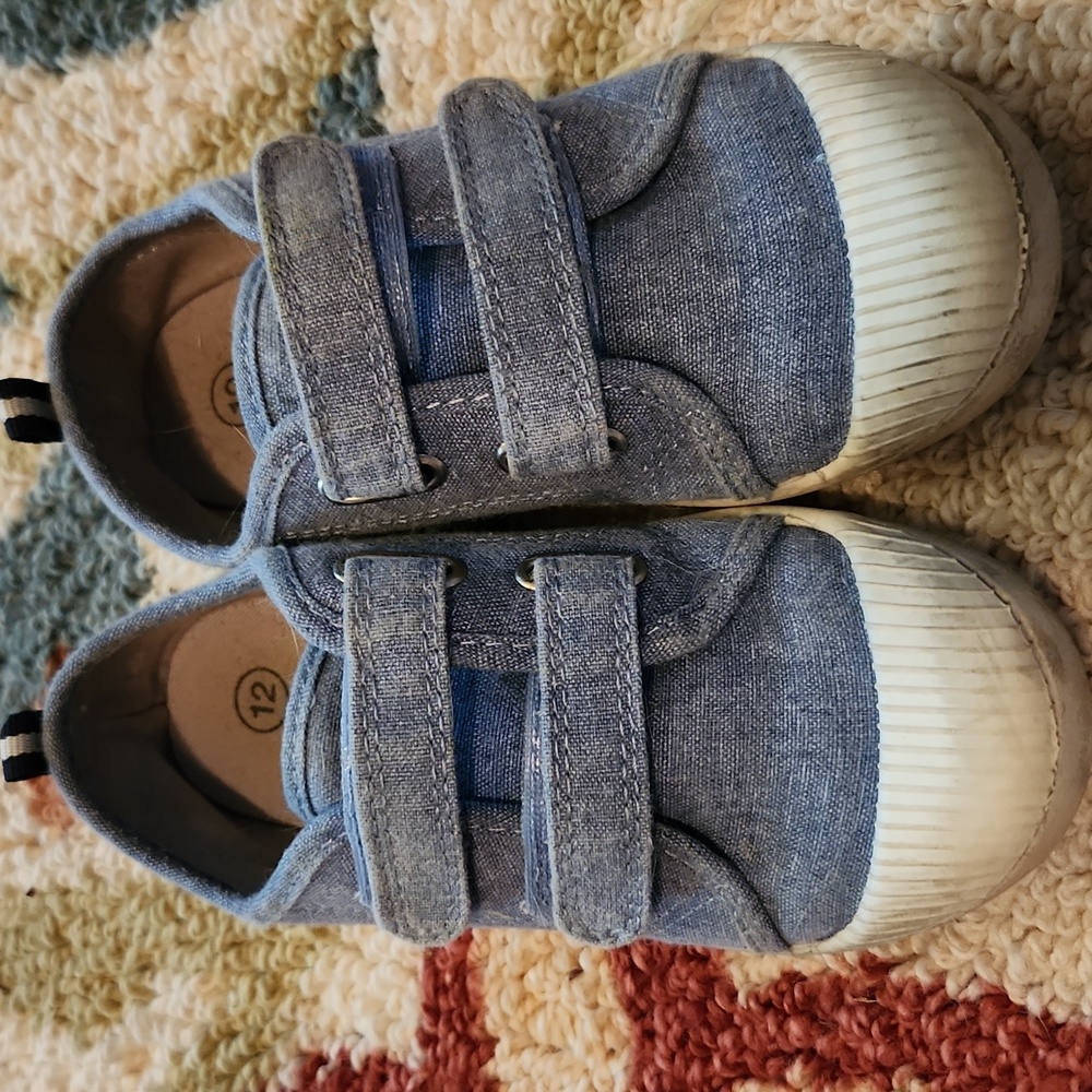 Cat & Jack Blue Denim Shoes